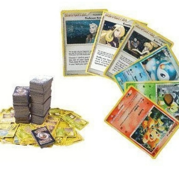 POKEMON bundle of Swim Trunks and Pack Of 100 Random POKEMON cards - Picture 6 of 6